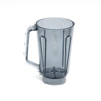 Custom promotional dy036 transparent PCTG plastic mug for vacuum blender in Dymolding