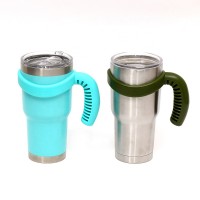 Custom hot selling dy041 tumbler handle mug handle plastic parts handles plastic for 30 oz tumbler